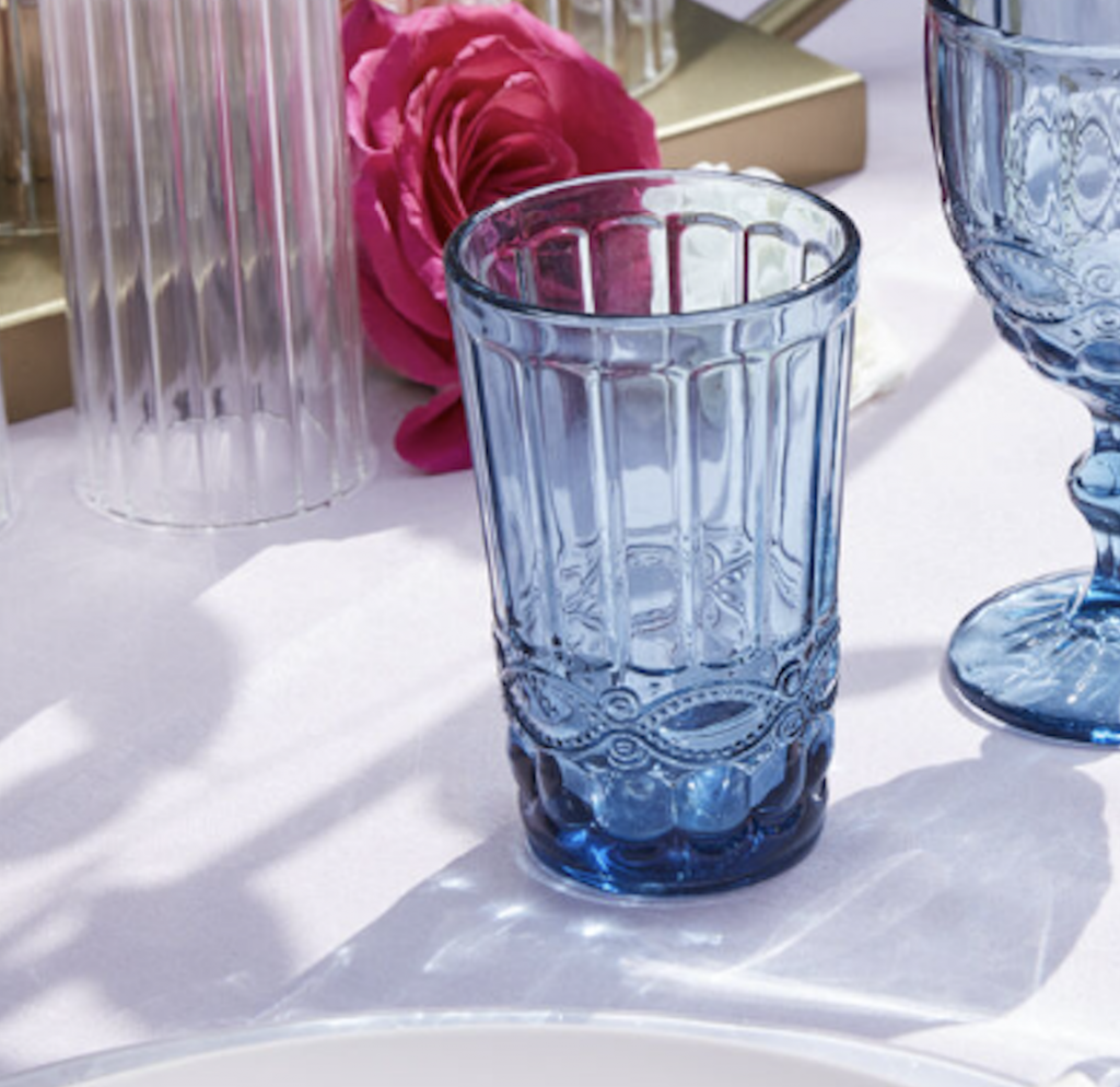 Blue Drinking Glasses